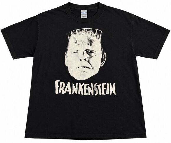 Optima Other - Frankenstein Vintage Optima Heavy Cotton Horror Graphic T-Shirt Size Large